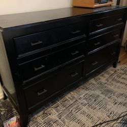 Dark Black brown Dresser