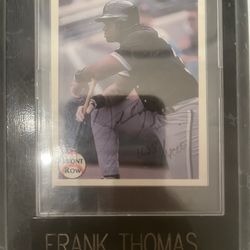 Frank Thomas autograph baseball