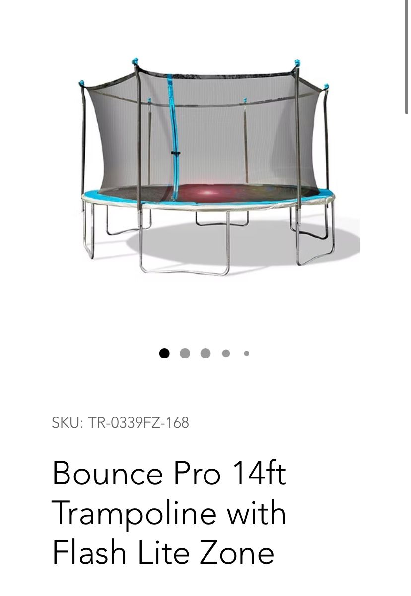 Bounce Pro 14 Ft Brand New Unopened Trampoline