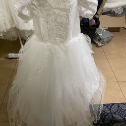 Size 8 Girls First Communion Dress
