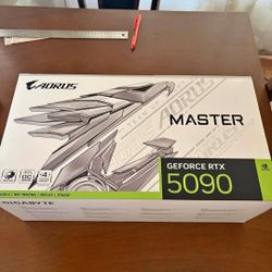 Gigabyte RTX 5090 Aorus Master Ice Graphics Card