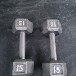15lbs Dumbells Weights 
