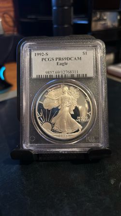 1992 S Proof Silver Eagle