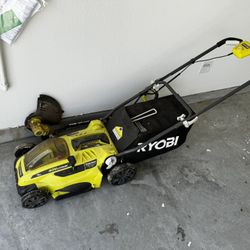 Electric Mower and Weedeater/Edger