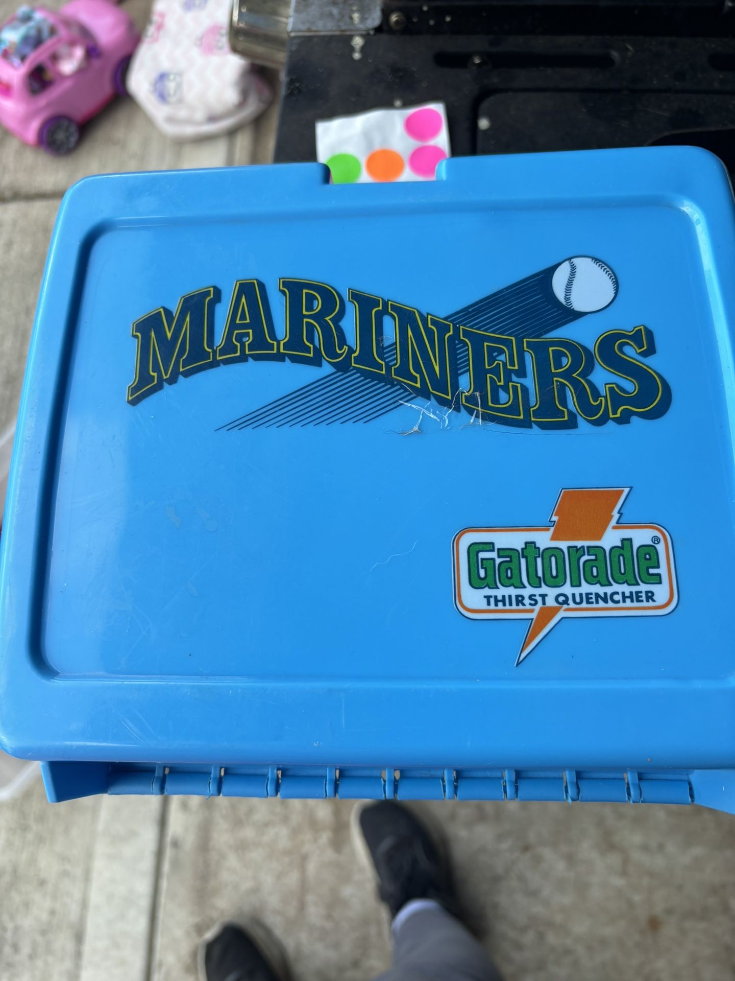 Vintage Seattle Mariners Lunch Box