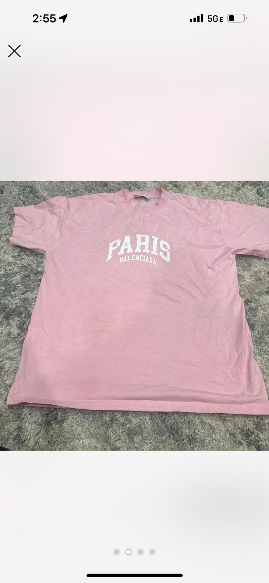 balenciaga unisex shirt