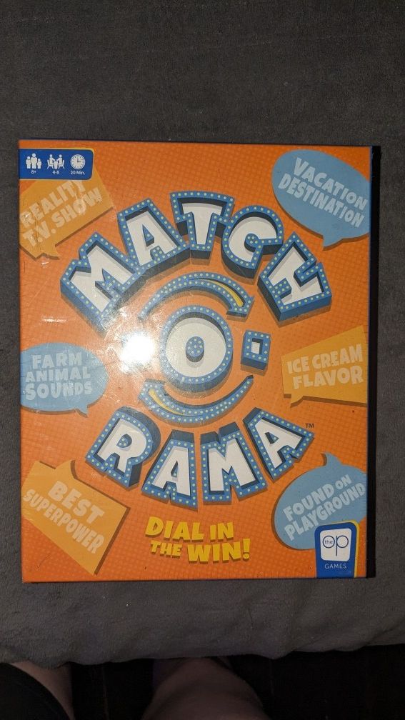 Match -O- Rama Family Board Game (4-8 Players)