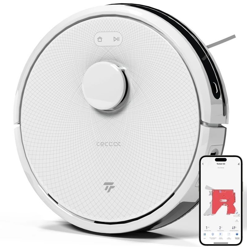 Laser Navigation Robotic Vacuum Cleaner (new)