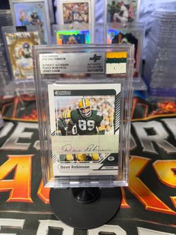 2024 Donruss Dave Robinson Auto Patch Card #192