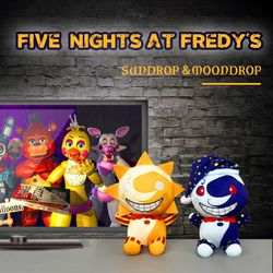 FNAF Plushies Set,Five Night Plushies 7.8 inch,Horror Game Animals