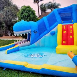 Whales 'n Waves Kids Inflatable Mega Water Park