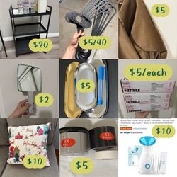 Mixed Lot of Household Items for Sale