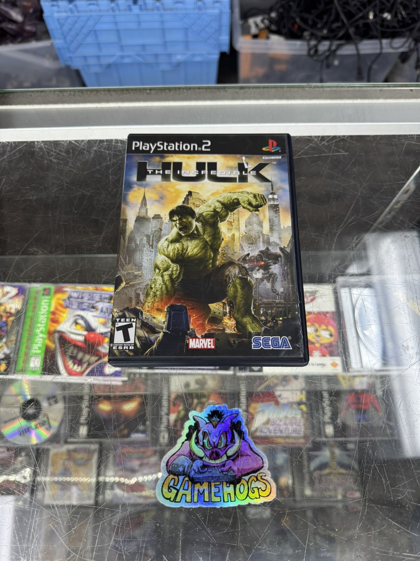 Incredible Hulk Sega  PS2 $30 Gamehogs 11am-7pm