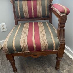 Chair With One Arm Office Living Room Bedroom Vintage