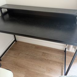 Black/Brown Desk