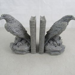 Enesco 1999 Pair Of Eagle Vintage Bookends

