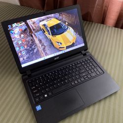 15.6"inch Intel Celeron Acer Laptop, 128GB SSD, 4GB RAM, Inbuilt Bluetooth, SD Card Reader And a WebCam. Windows 11 Installed.