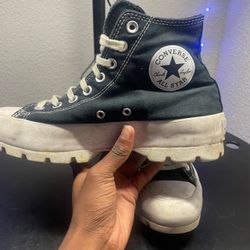 Converse Chuck Taylor High Tops (Black) - Women’s Size 9 - Fair Condition