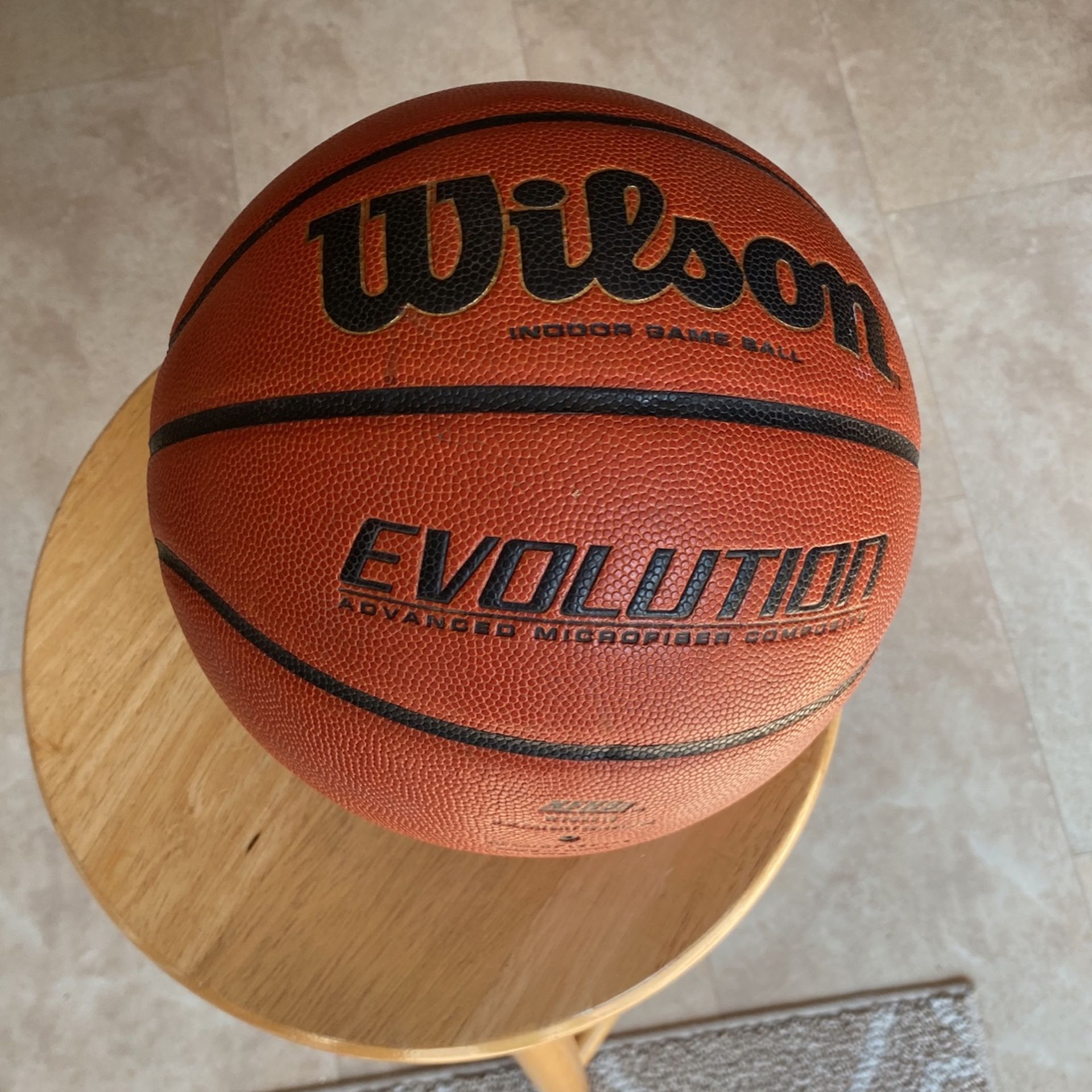 Wilson Evolution 29.5 Inch Indoor Game Basketball WTB0516