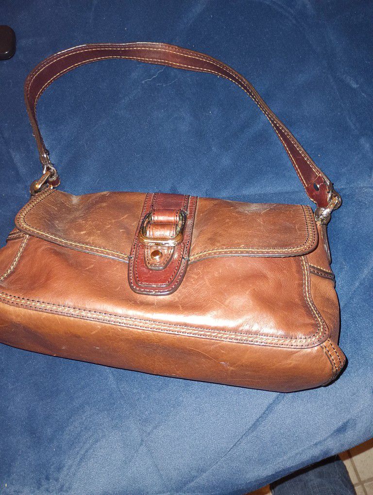 Fossil Brown Leather Purse