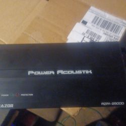 Power Acustic Razor Mini Mono Block Amplifier 