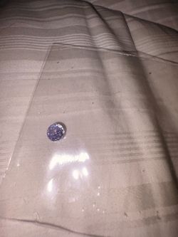 CZ light purple loose stone