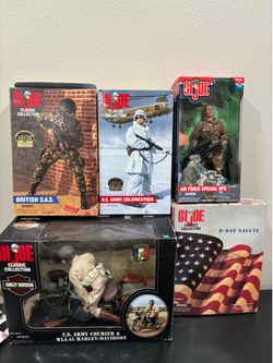 Vintage GI Joe action figures