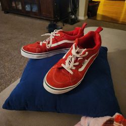 Vans Red Size US Youth 6