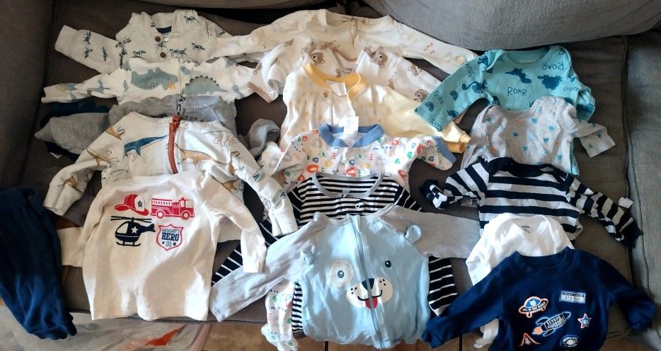 Winter Baby Clothes Size 3 