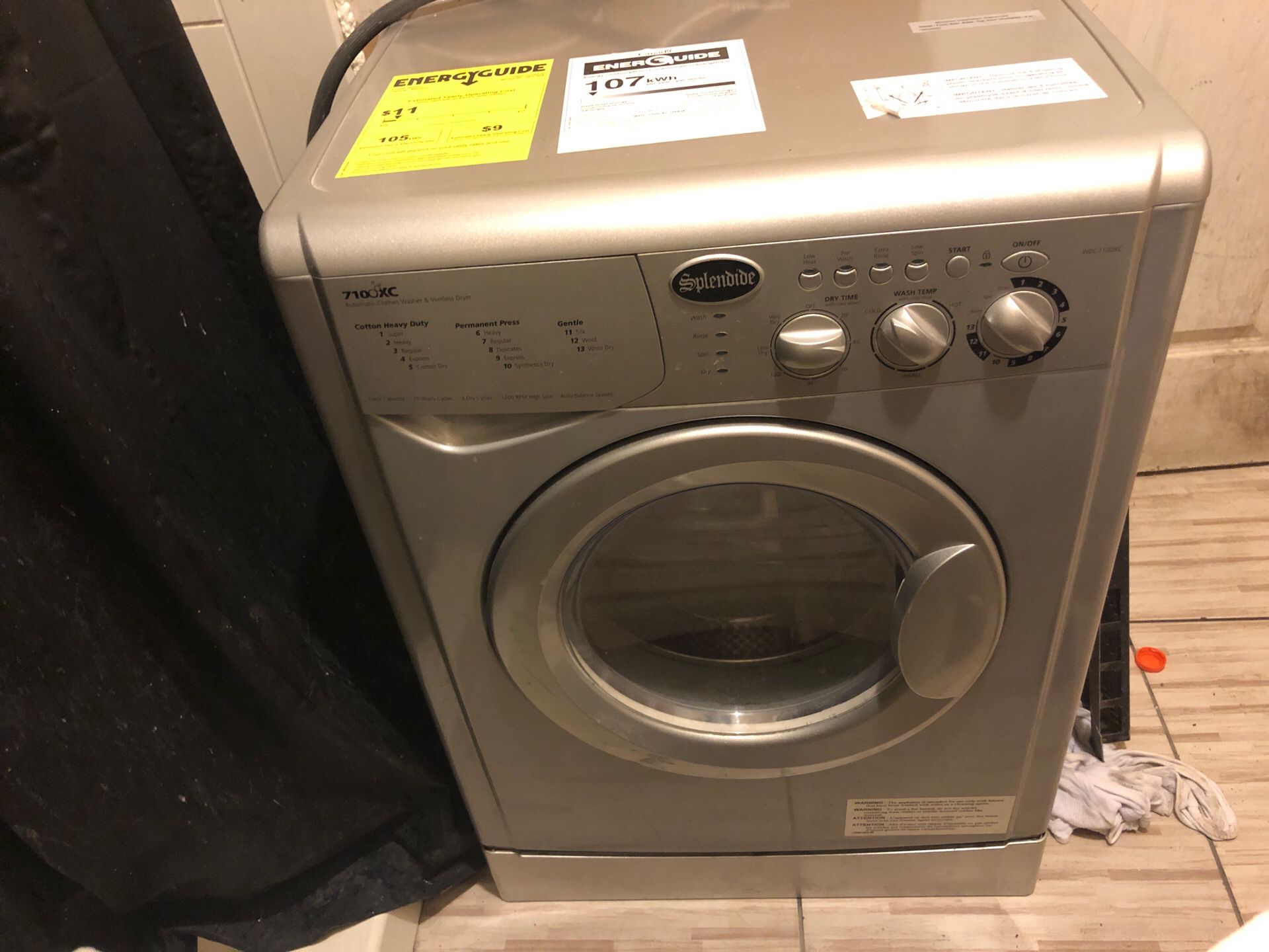 New washer and dreyer in one