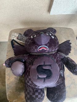 Sprayground 4am money wing bear backpack