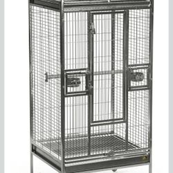 24x23x61 Inch Stainless Steel Cage  On Amazon Its 750$