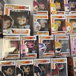 Dragon Ball Z Funko Pops 