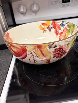 Ceramic Fall bowl