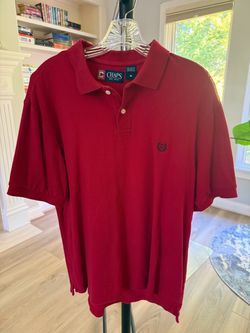 Chaps Red Polo Shirt Size Medium