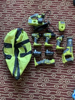 Ryobi tool set