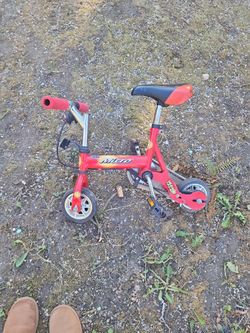 Vintage Huffy "Hear No Evil" Micro Mini stunt bicycle
