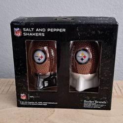 NFL Football Pittsburgh Steelers Salt & Pepper Shakers 