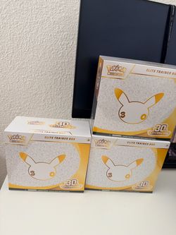Pokémon 30th celebration Elite Trainer Box ETB TCG