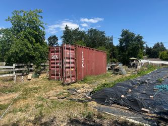20 foot metal storage container