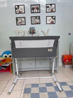 Bedside Sleeper/Bassinet "Ronbei" for Newborns/Infants