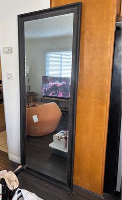 Full length floor mirror