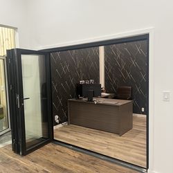 Teza Bi-Fold Door with Screen