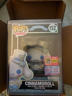 Funko Pop! Sanrio Cinnamoroll #152 SDCC Exclusive LE 1500 Vinyl 2026