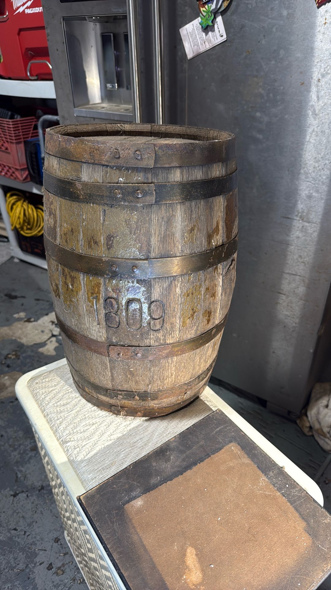 Vintage Old Keg Barrel