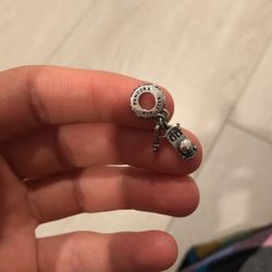 Pandora Disney Alice In Wonderland Doorknob Pendant Charm