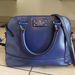 Blue Kate Spade Purse 