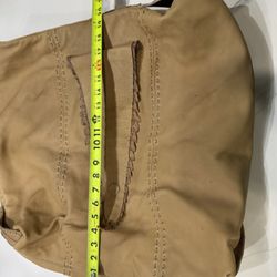 Carlos Falchi Fatto A Mano  soft 100%  Leather xtra large Bag.