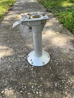 Aluminum Boat Seat Pedestal With Base