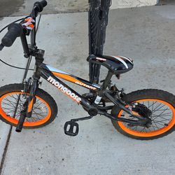 Mongoose Mutant Kids BMX Style Bike, 16-in